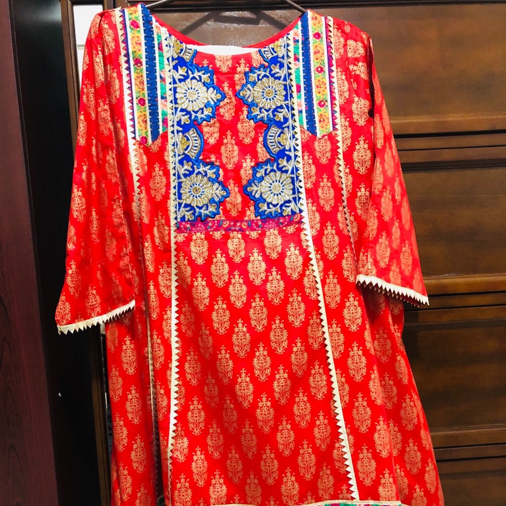 Zahra ahmad kurta with dupata